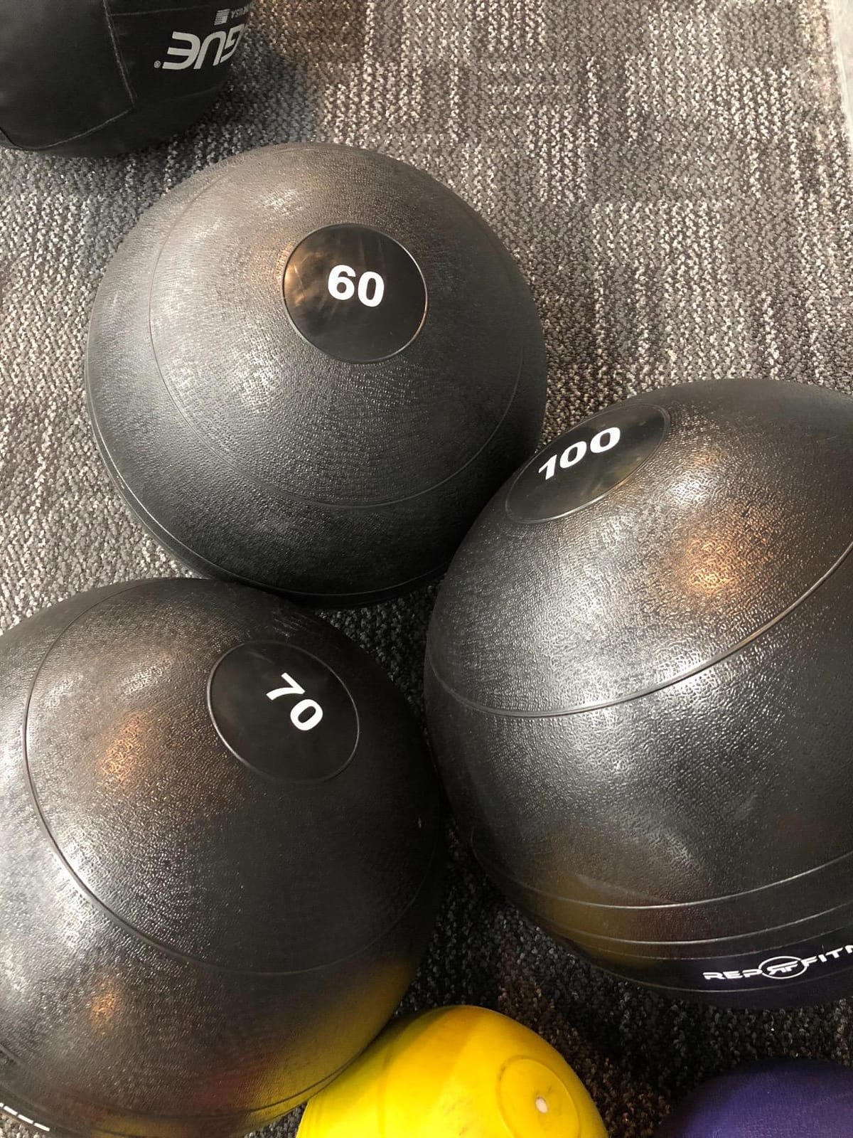 REP Weighted Slam Balls | Exercise and Fitness Balls for Strength Training, Soft Rubber Grip, Non-Bounce Medicine Ball | Cross Fit, Home Gym, Fitness, and Core Workouts customer photo 2