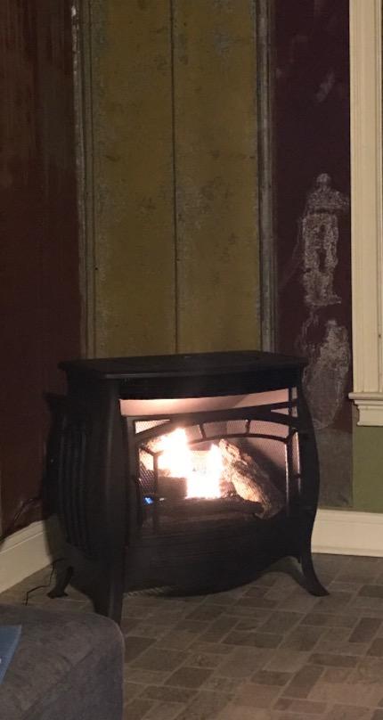 Duluth Forge Dual Fuel Ventless Gas Stove - 26,000 BTU, Remote Control, Matte Black Finish - Model# FDSR25 customer photo 2