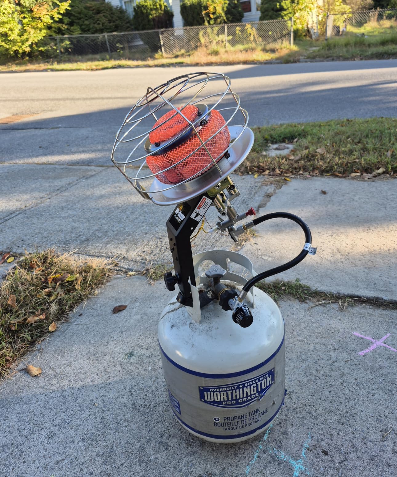 Mr. Heater Original 540-Degree 45,000 BTU Tank Top Radiant Propane Heater customer photo 2