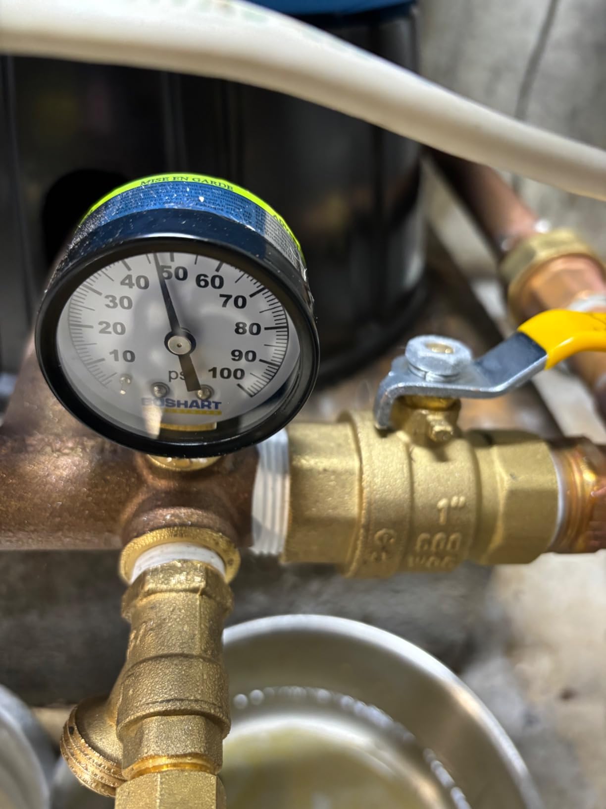 Goulds V60 HydroPro pressure tank With or Without brass tank tee kit + UNION + Valves Square D fsg2 40-60 (V60Tank + 1