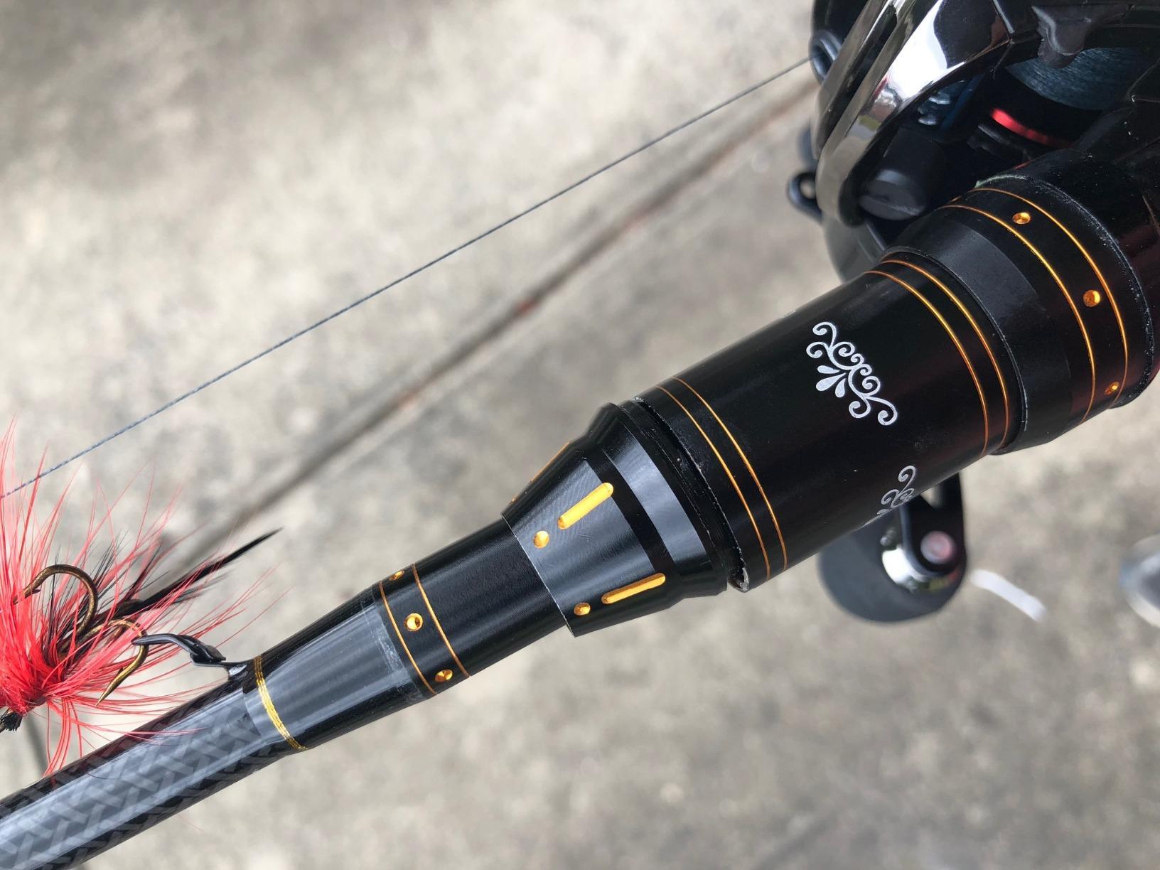 E Series - Camo Legend 2-Piece 7-Feet Casting Rod 24 Ton Carbon Fiber Baitcasting with 2 Tips - Medium and Medium Heavy Portable Bass Fishing Rod Baitcaster customer photo 1
