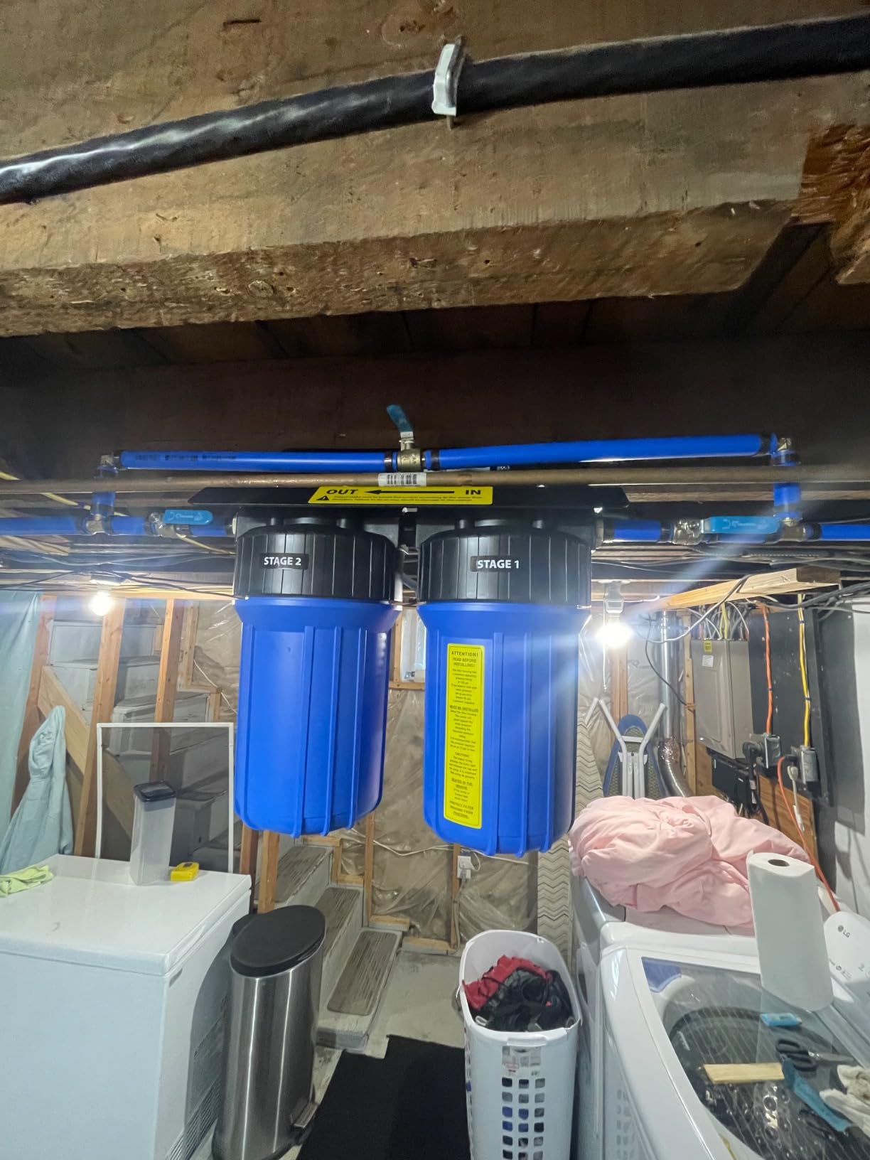 iSpring WGB21B 2-Stage Whole House Water Filtration System, 50000 Gallons customer photo 2