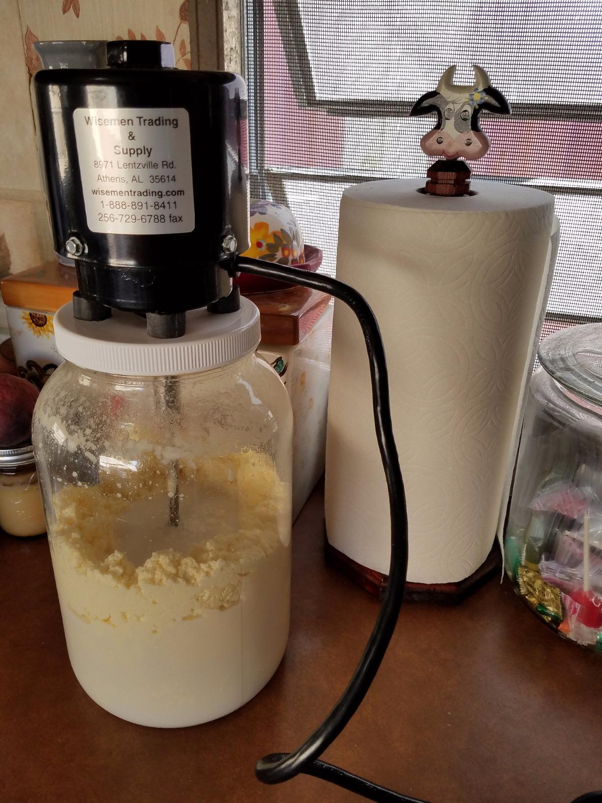 Buttermeister Butter Churn (1 Gallon) customer photo 2