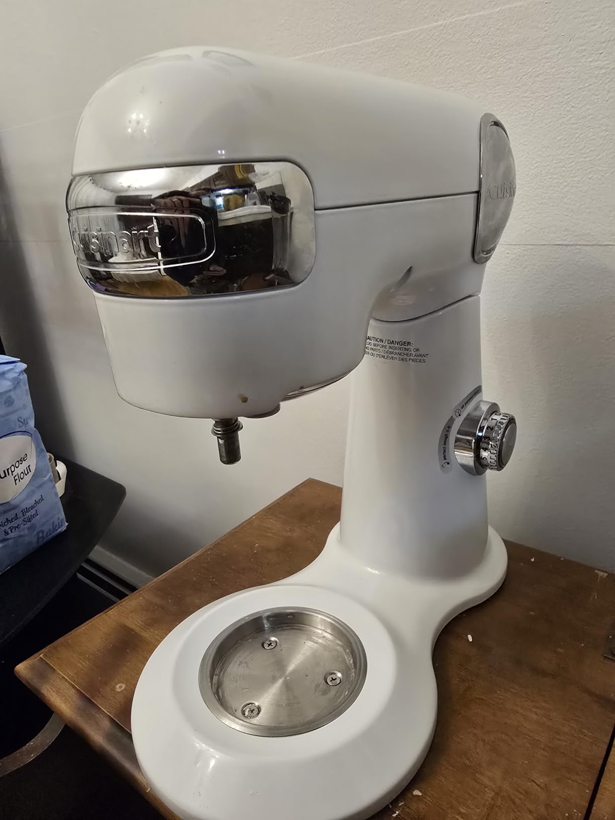 Cuisinart Stand Mixer, 12 Speed, 5.5 Quart Stainless Steel Bowl, Chef’s Whisk, Mixing Paddle, Dough Hook, Splash Guard w/ Pour Spout, Ruby Red, SM-50R, Manual customer photo 2