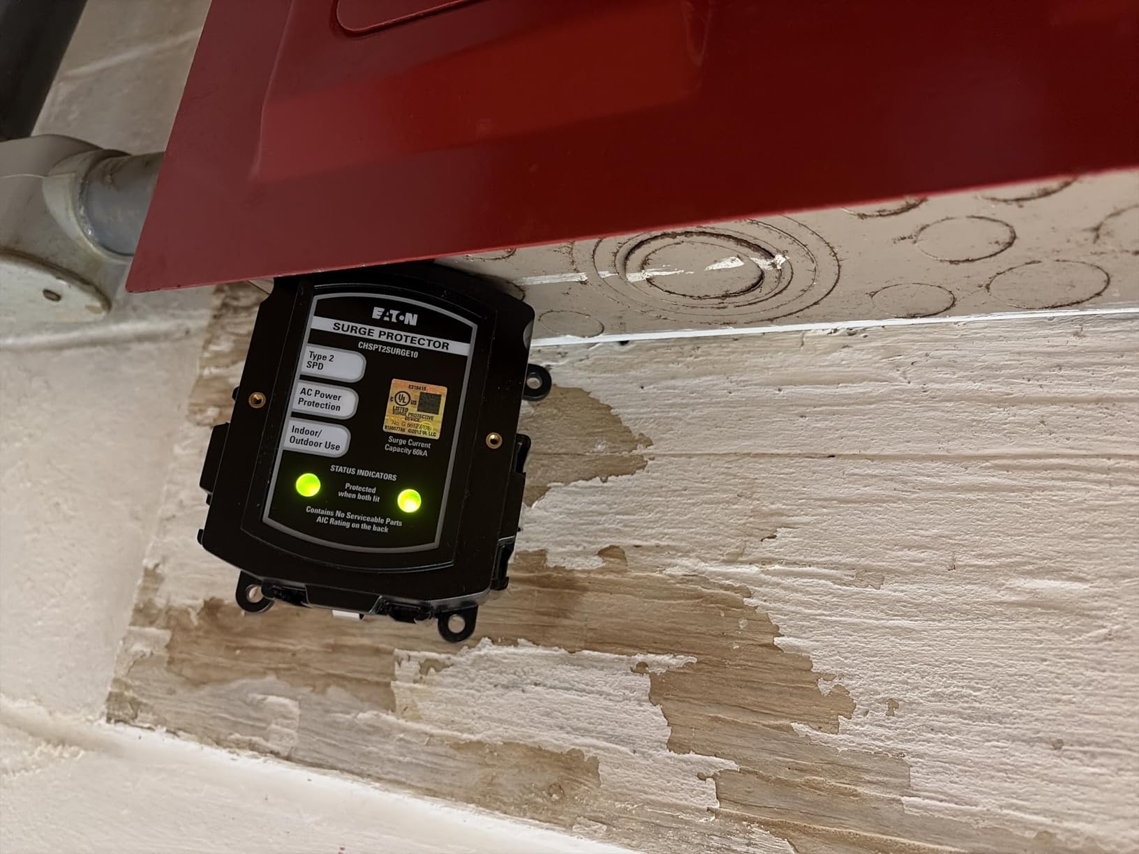 Eaton CHSPT2SURGE SPD Type 2 Chsp Whole Home Surge Protector, Nema 4, Single Phase, 120/240 Volts, Ul 1449 3Rd Edition customer photo 1