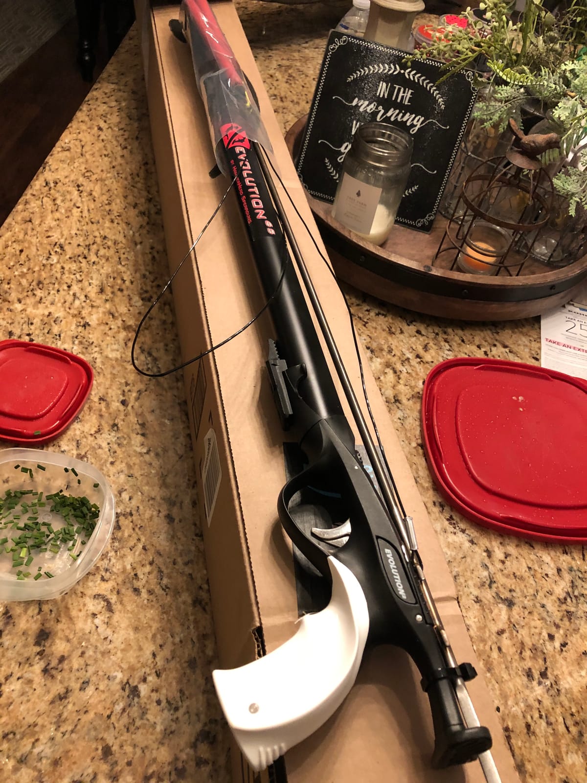 Hammerhead Evolution^2, Aluminum Barrel Speargun, Made in Hawaii customer photo 2