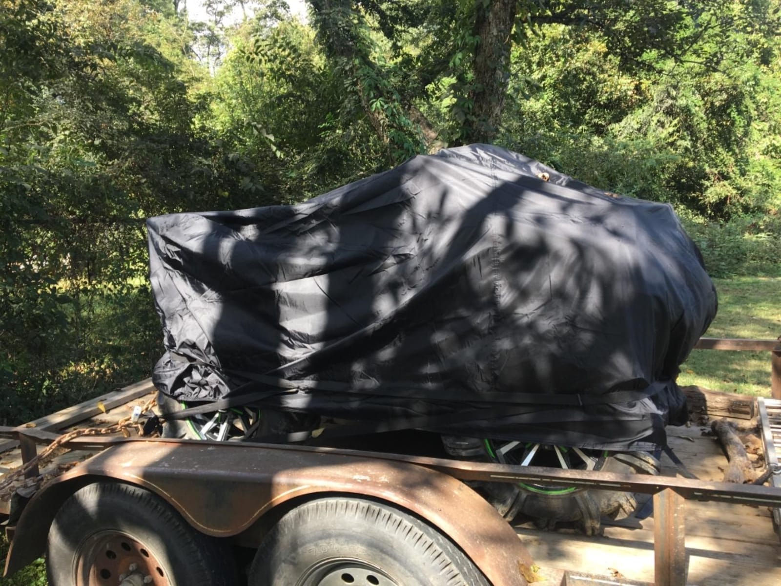 XYZCTEM Waterproof ATV Cover, Heavy Duty Black Protects 4 Wheeler from Snow Rain or Sun, Large Universal Size Fits 103 inch for Most Quads customer photo 2