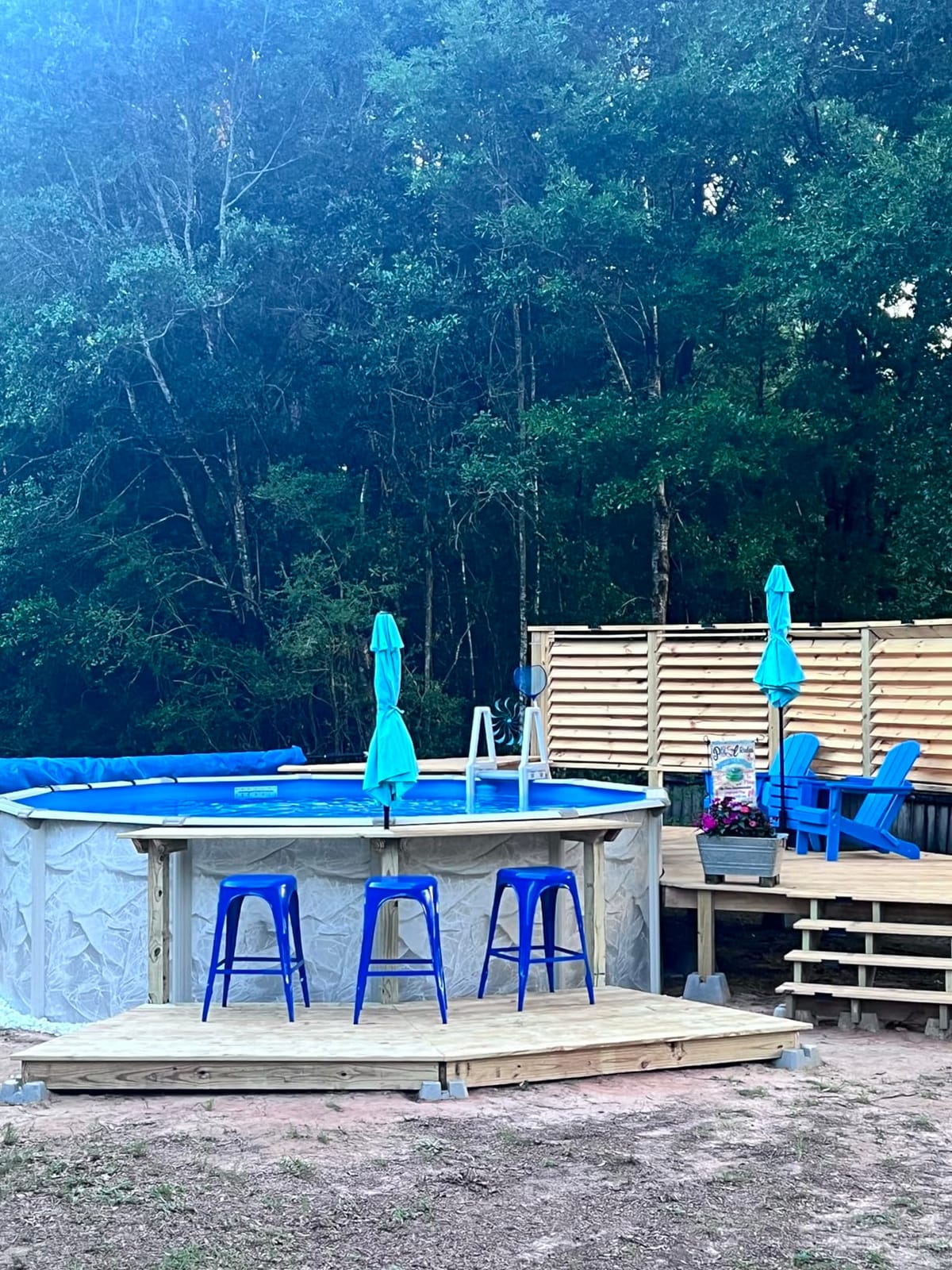 Confer Plastics 635-52X Sturdy Above Ground in-Pool Swimming Pool Ladder for Decks Adjustable from 46