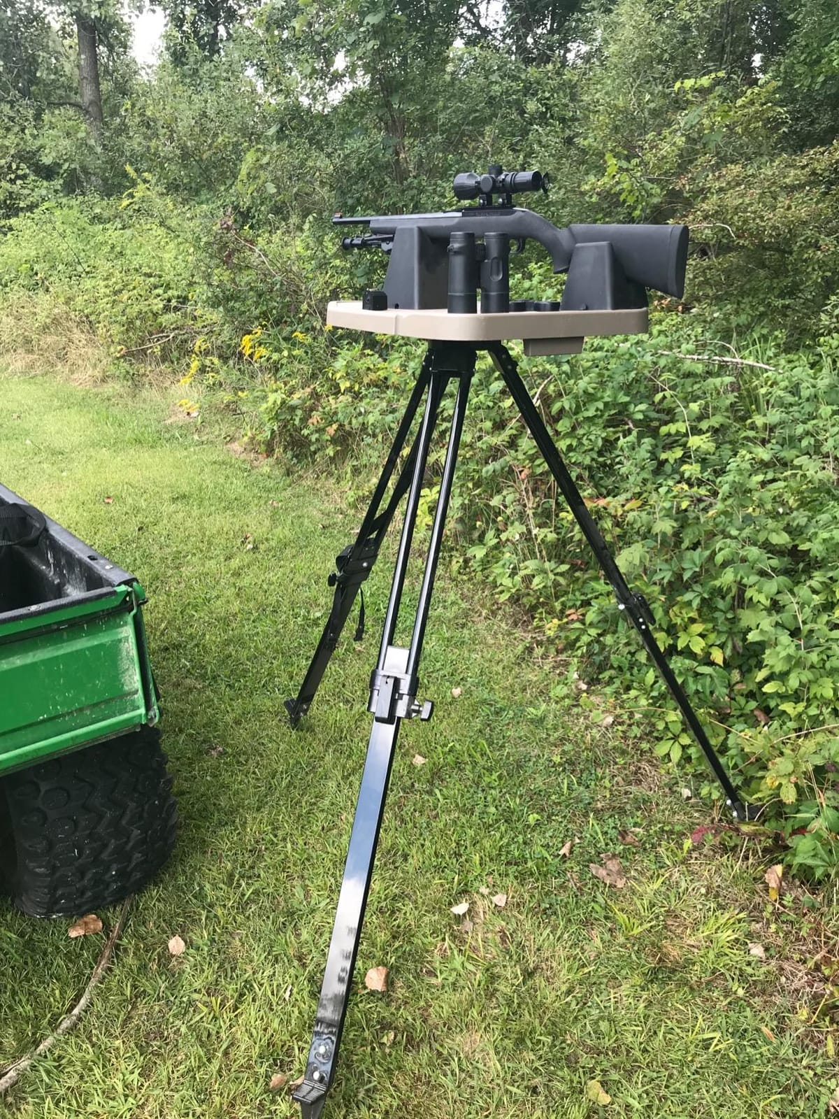 MTM HLST High-Low Shooting Table, USA Made, Dark Earth customer photo 1