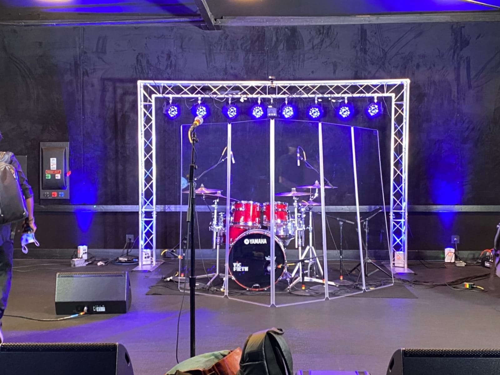 CO-Z 8-Pack 18 RGB LED Stage Lights with DMX Controller for DJ Lighting customer photo 1