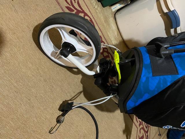 Qwik-Fold - 3-Wheel Golf Push Cart customer photo 2