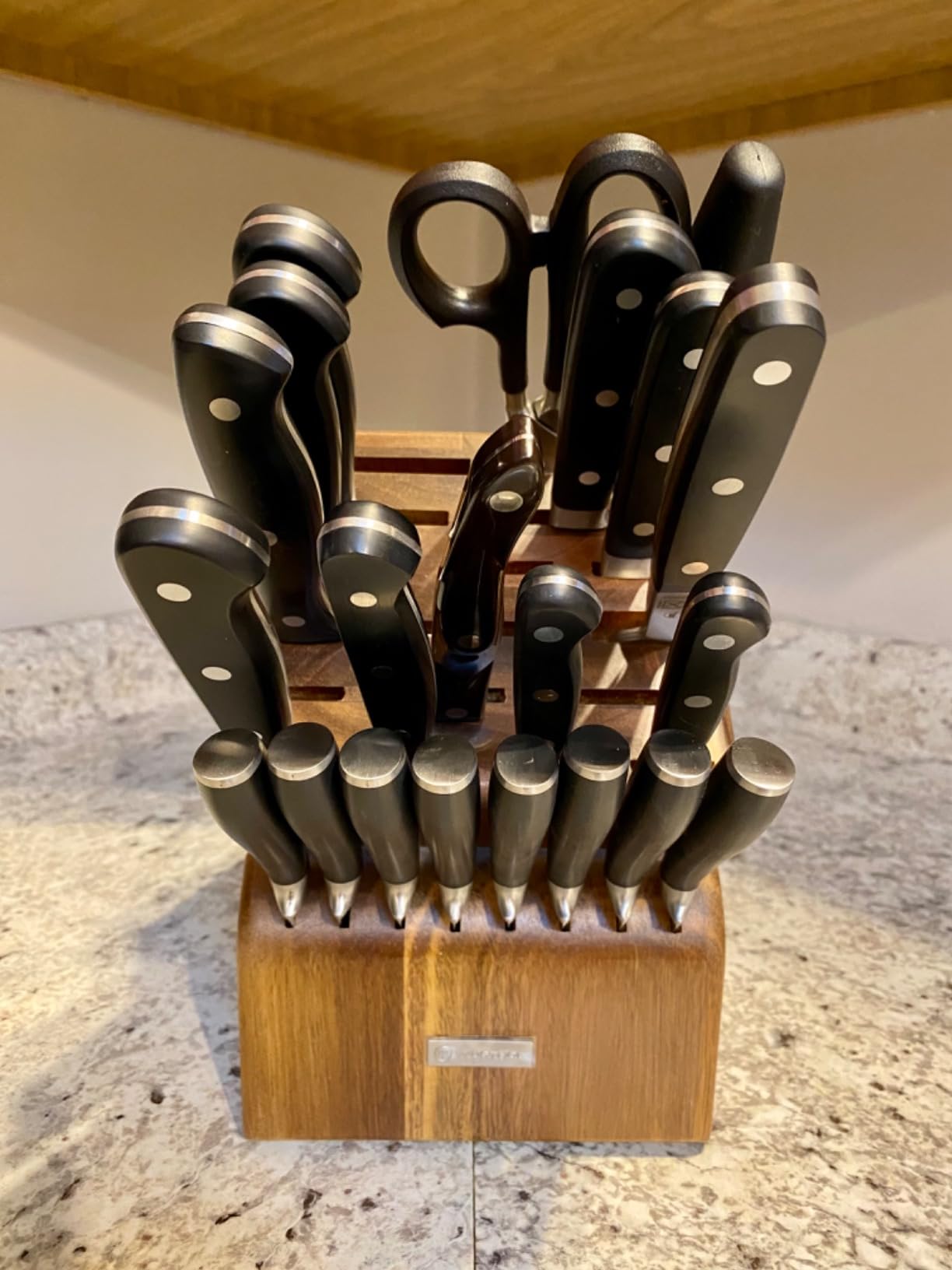 WÜSTHOF 25-Slot Acacia Knife Storage Block customer photo 2
