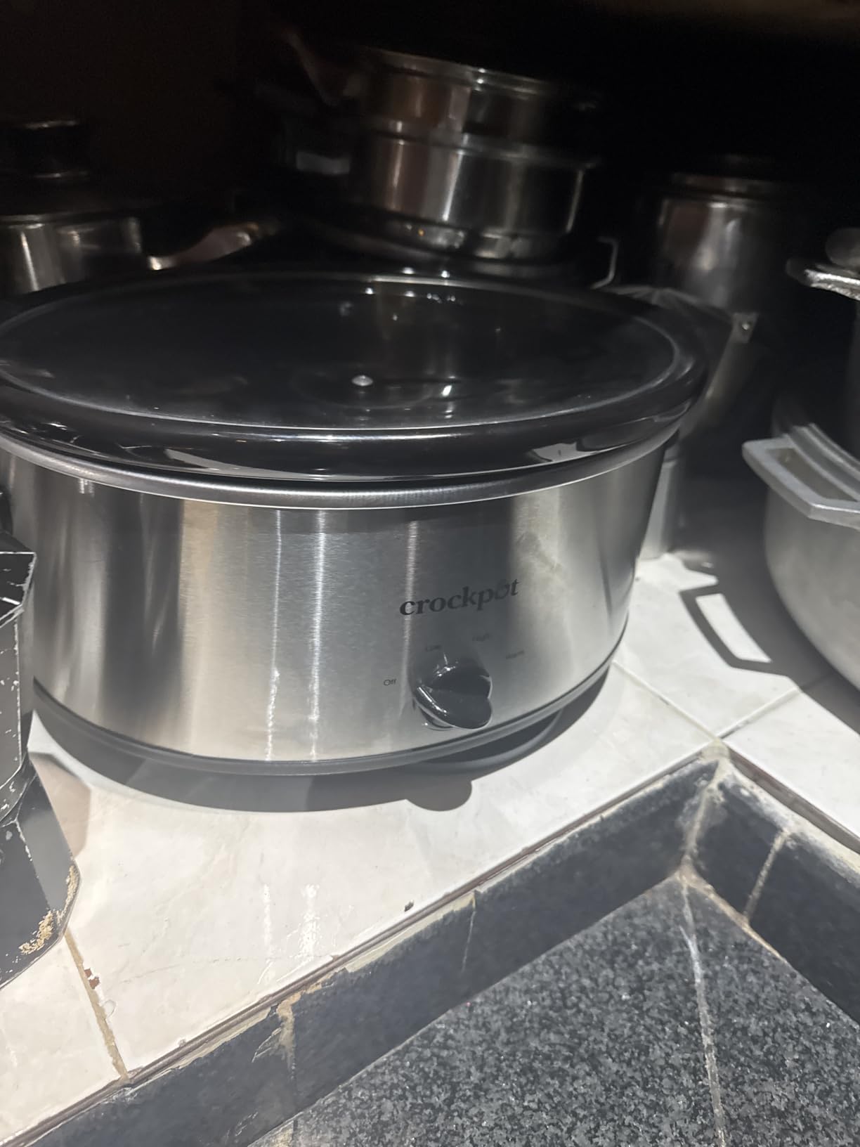 Crock-Pot 8-Quart Manual Slow Cooker, XL Family Size Serves 10+ People, Removable Stoneware with Warming Setting, Dishwasher Safe for Easy Cleanup, Red customer photo 2