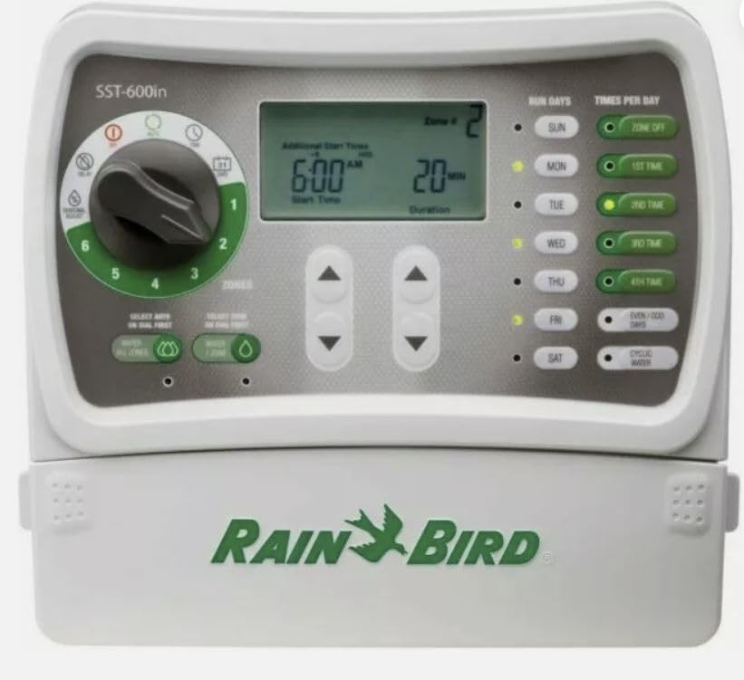 Rain Bird SST600IN Irrigation Controller, Indoor, 6-Station customer photo 2