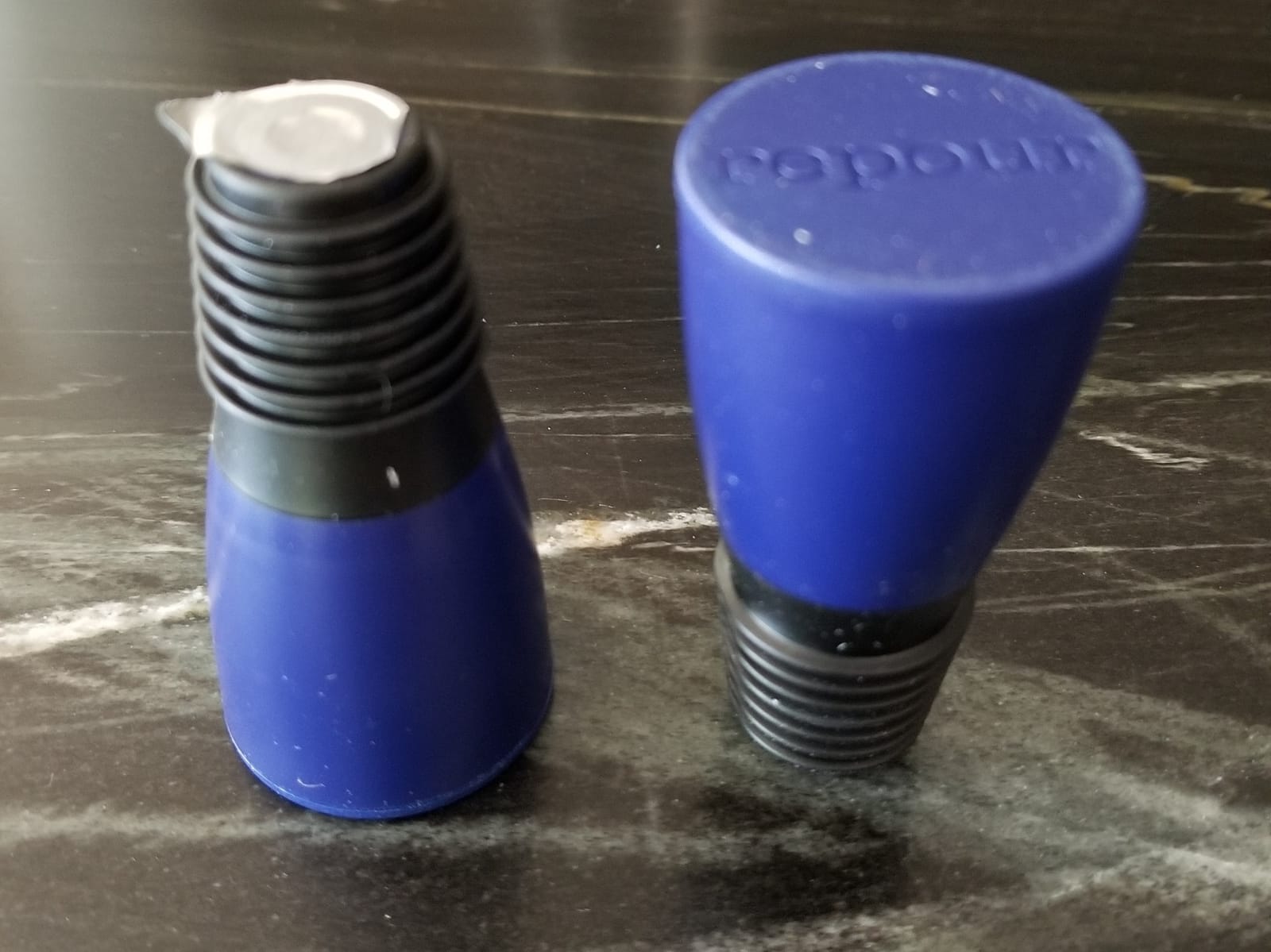 Repour Wine Saver and Stopper - Removes Oxygen, Preserving and Keeping Wine As Fresh As The Day The Bottle Was Opened (10-Pack) customer photo 1