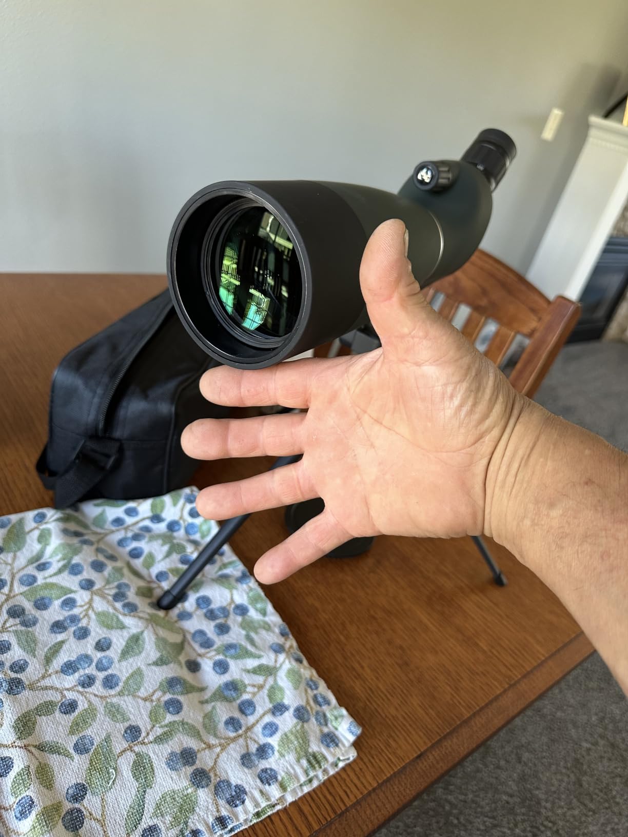 SVBONY SV28 Spotting Scope, Angled 25-75x70 with Tripod for Target Shooting | Spotter Scope, Beginner for Bird Watching, Wildlife, Clearly at 200 Yards, with Phone Adapter, Light Waterproof Fogproof customer photo 2