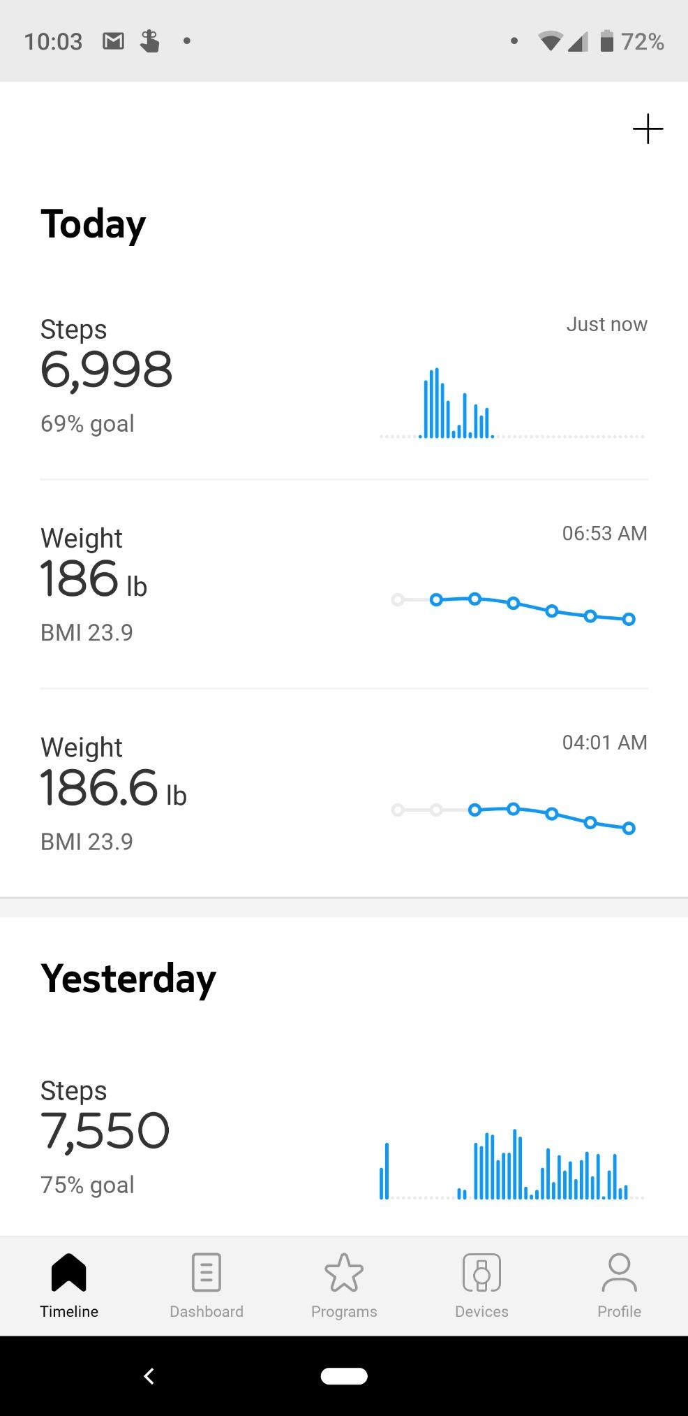 Withings Body - Digital Wi-Fi Smart Scale with Automatic Smartphone App Sync, BMI, Multi-User Friendly, with Pregnancy Tracker & Baby Mode customer photo 1
