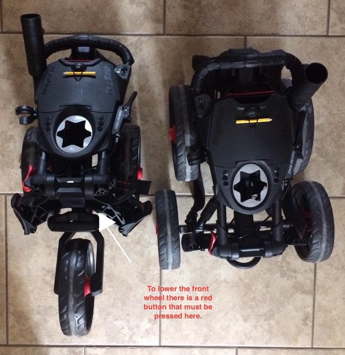 Bag Boy Bag Boy Compact 3 Golf Push Cart customer photo 1