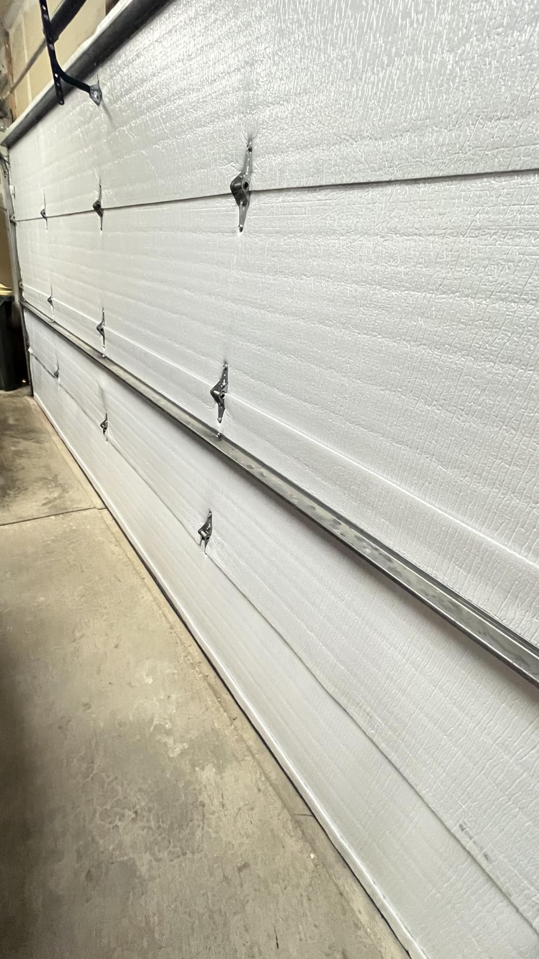 NASA TECH White Reflective Foam Core 2 Car Garage Door Insulation Kit 18FT (WIDE) x 8FT (HIGH) R Value 8.0 Made in USA New and Improved Heavy Duty Double Sided Tape (ALSO FITS 18X7) customer photo 1