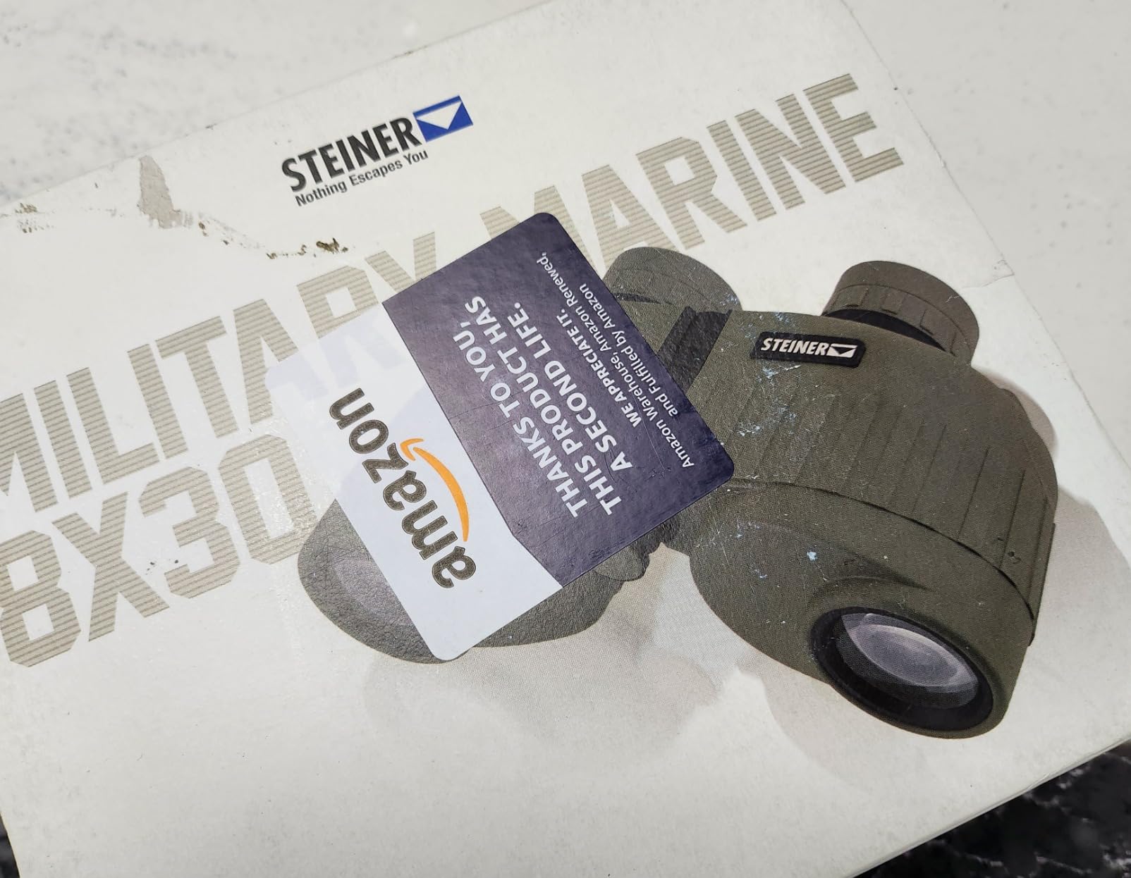 Steiner Military-Marine 10x50mm Binoculars – High-Power Tactical Optics with Sports-Auto-Focus, 50mm Objective Lenses, Waterproof, and Heritage Warranty customer photo 2