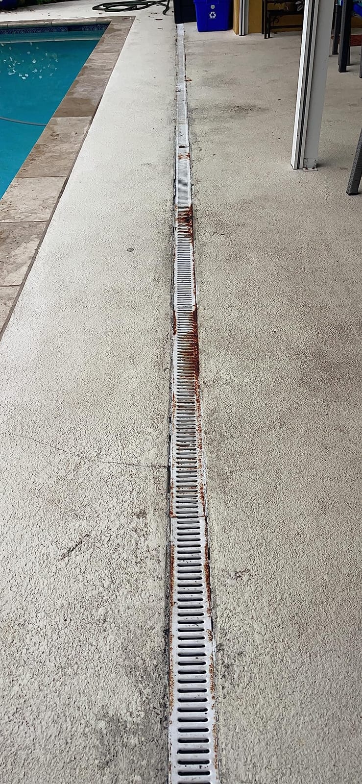 Vodaland - 3 Inch Easy 1 Premium Trench Drain Channel - Galvanized Stamped Steel Grating (3) customer photo 2