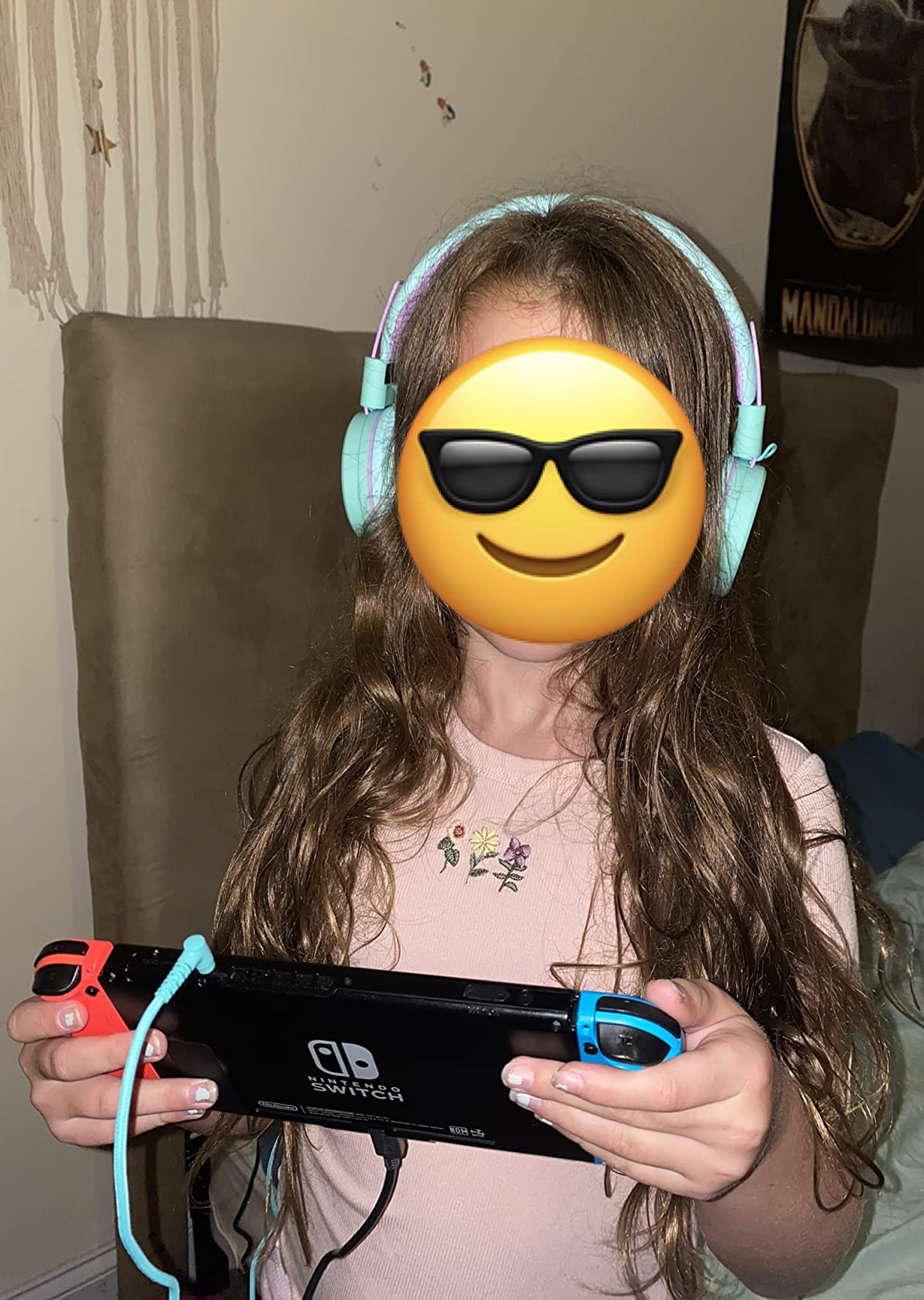 ELECDER i37 Kids Headphones for School Children Girls Boys Teens, Green customer photo 1