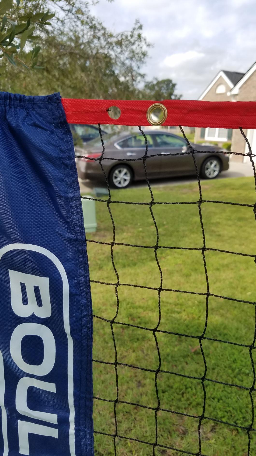 Boulder Portable Badminton Pickleball Net - Foldable/Extendable Poles for Multiple Sports Heights (UP to 5 ft) - Ideal for Tennis, Pickleball, Soccer Tennis - Easy Setup customer photo 2