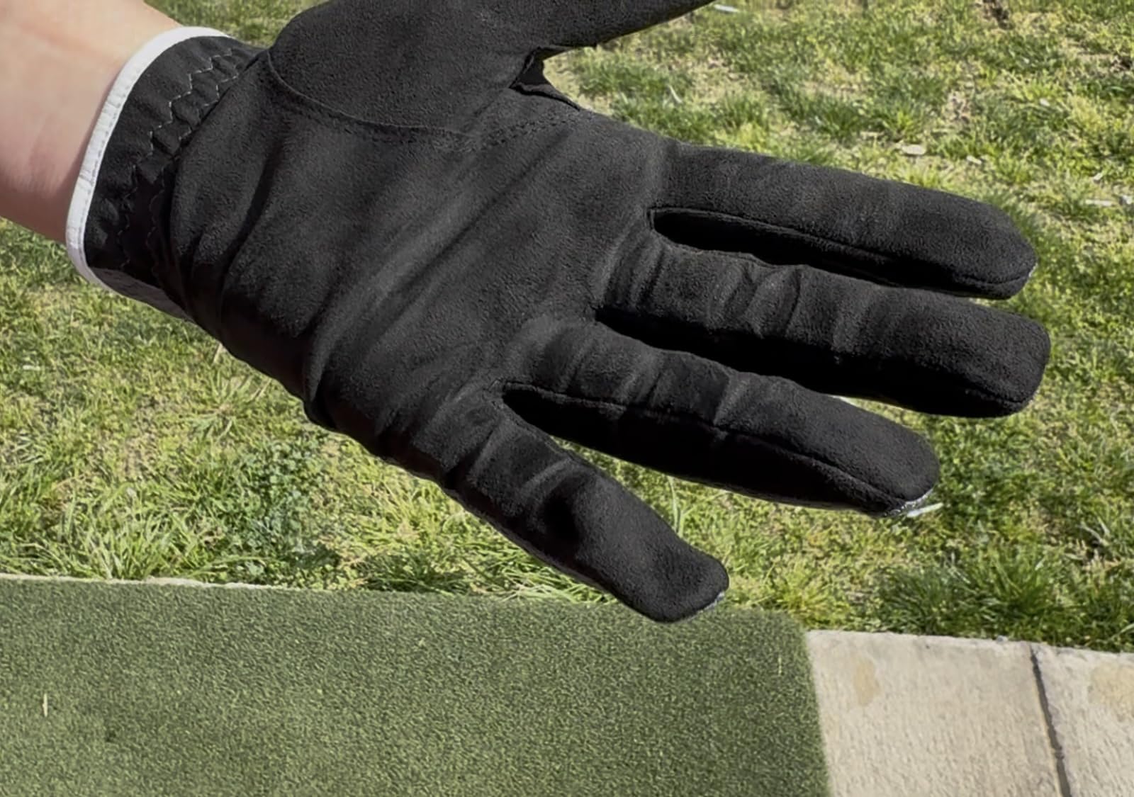 FINGER TEN Rain Grip Golf Gloves Men 1 Pair customer photo 2