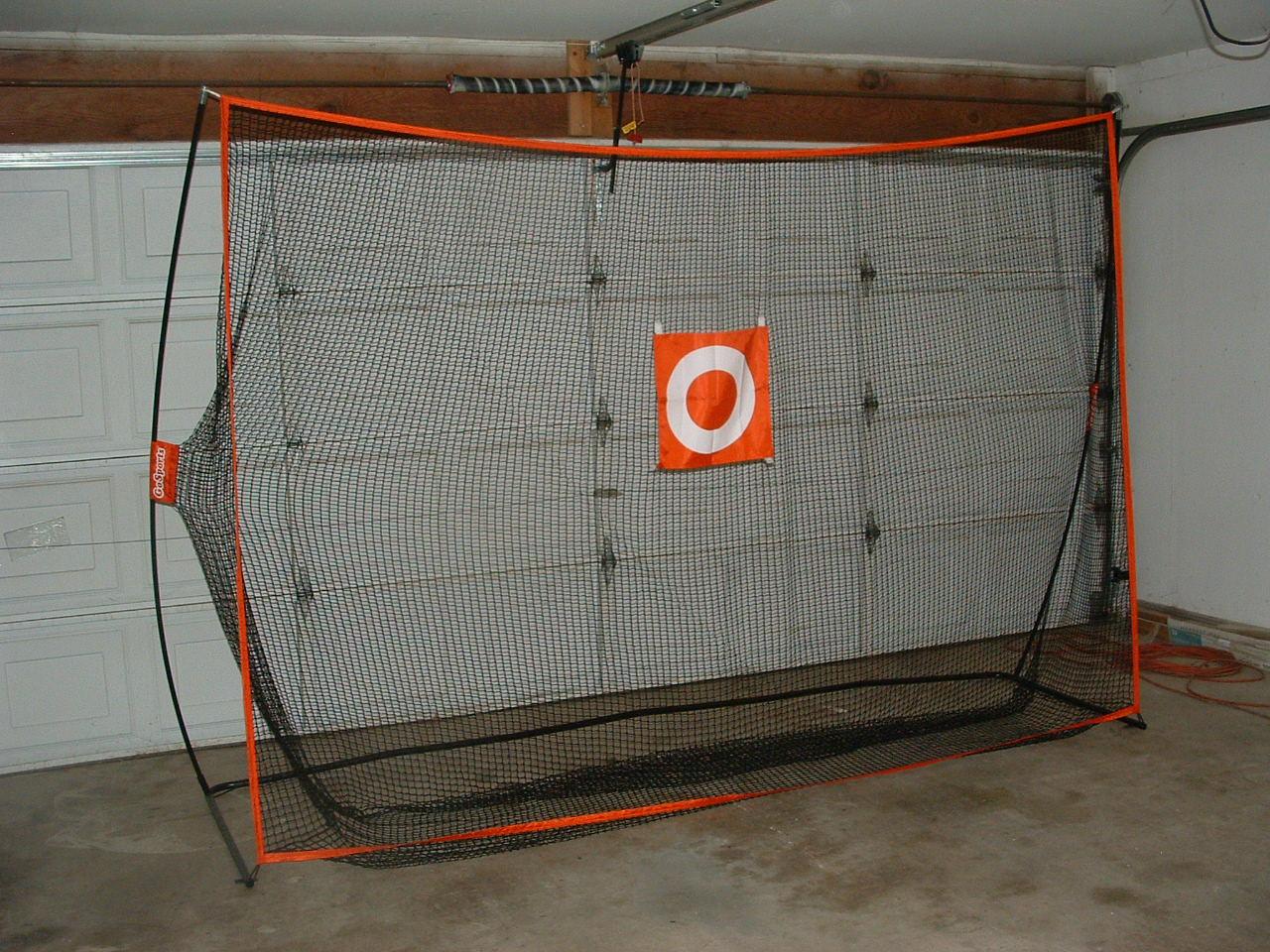 GoSports Golf Practice Hitting Net - Choose Between Huge 10 x 7 ft or 7 x 7 ft Nets - Personal Driving Range for Indoor or Outdoor Use - Designed by Golfers for Golfers customer photo 2