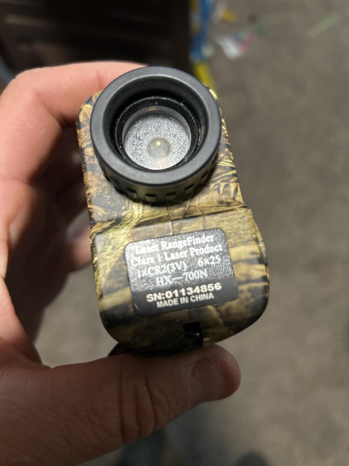 AOFAR HX-700N Hunting Range Finder 700 Yards Waterproof Archery Rangefinder for Bow Hunting with Range and Speed Mode, Free Battery, Carrying Case customer photo 2