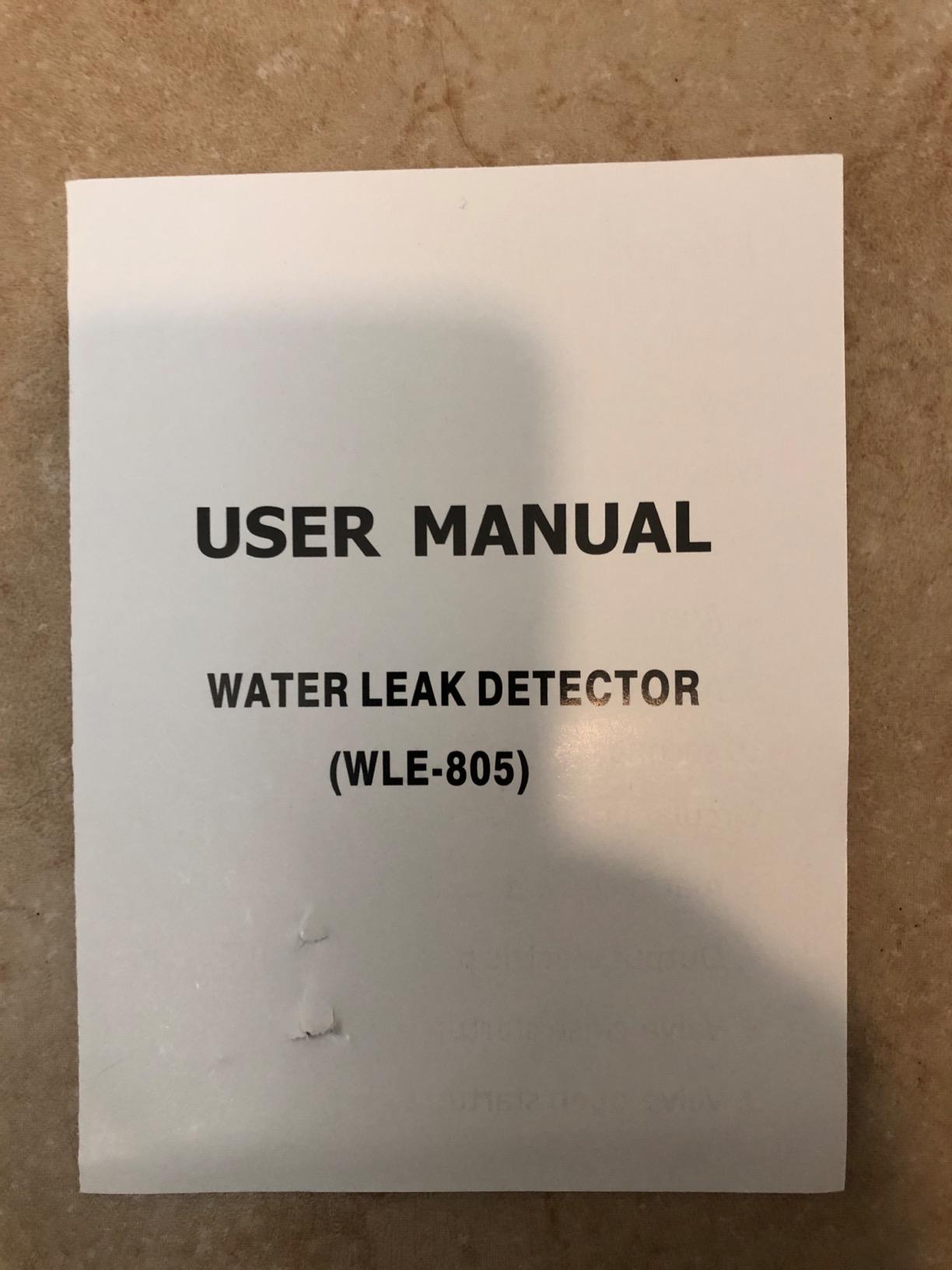 E-SDS Water Leak Detector with Shutoff Valve,Sensors and Sounds Alarm customer photo 2