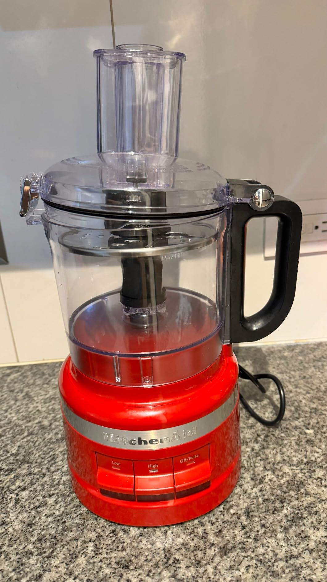 KitchenAid 7-Cup Food Processor, KFP0718, Empire Red customer photo 1