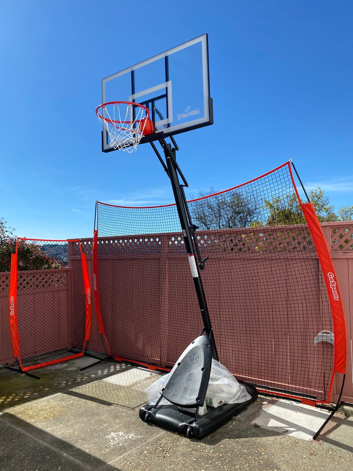 GoSports Baseball & Softball Pitching Screens - L Screen or I Screen - Pitcher Protection Net customer photo 1