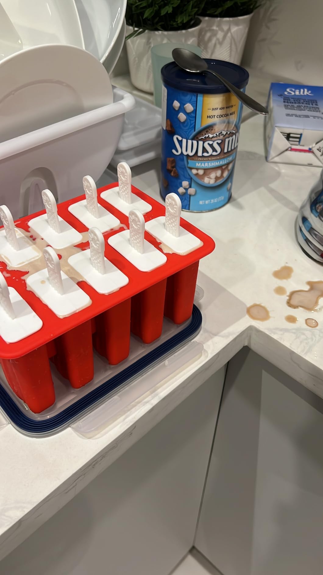 10-Cav Popsicle Molds, Silicone Ice Pop Mold for DIY Frozen Treats customer photo 1