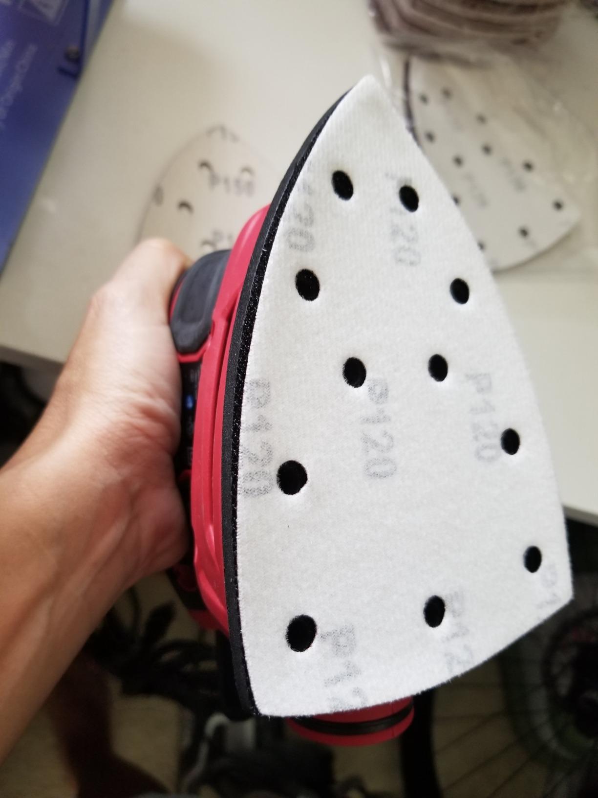 SKIL Corded Detail Sander, Includes 3pcs Sanding Paper and Dust Box - SR250801 customer photo 1