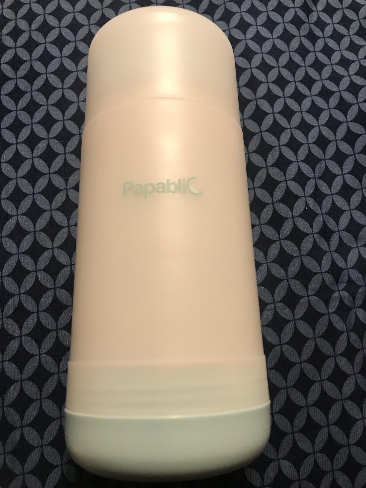 Papablic Portable Travel Baby Bottle Warmer On The Go, Fits Most Car Cup Holders, 12 OZ Stainless Steel Bottle Warmer, Leak-Proof, Safe & Easy to Clean customer photo 2