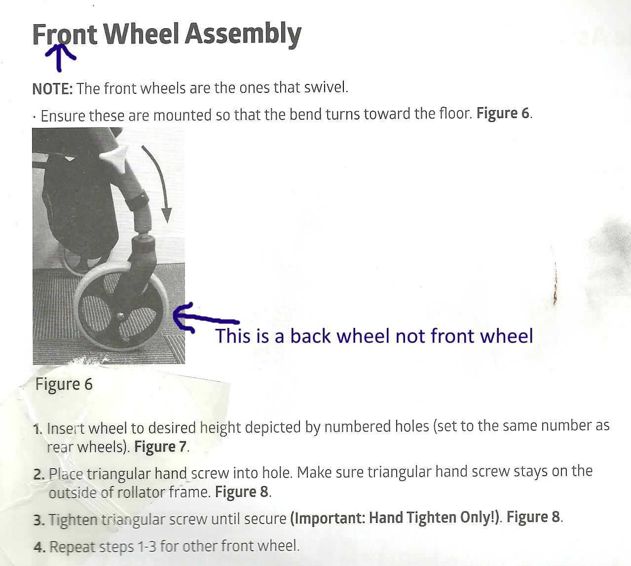 Medline Premium Empower Rollator Walker with Memory Foam Seat, Gray & White, 300 lb. Weight Capacity, 8” Wheels, Microban* Technology, Cupholder,Rolling Walker for Mobility Impairment customer photo 2