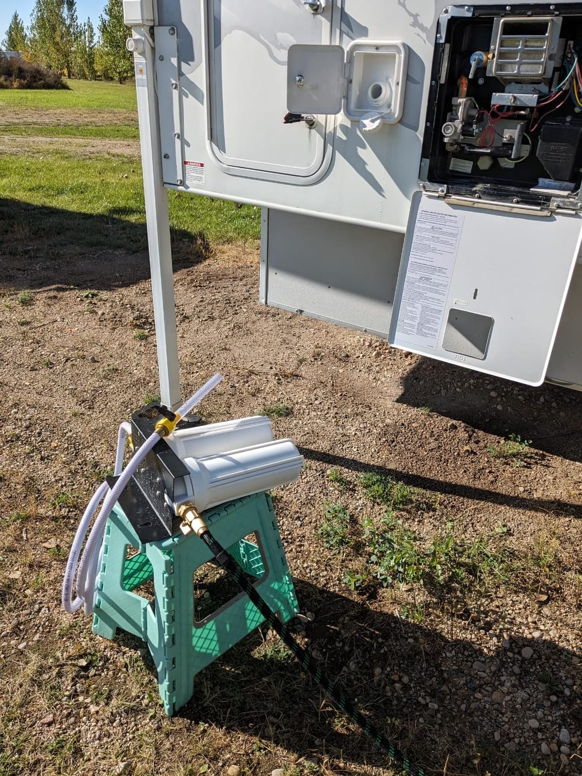 Beech Lane External RV Dual Water Filter System, Leak-Free Brass Fittings, Mounting Bracket and Two Filters Included, Sturdy Construction is Built to Last customer photo 2