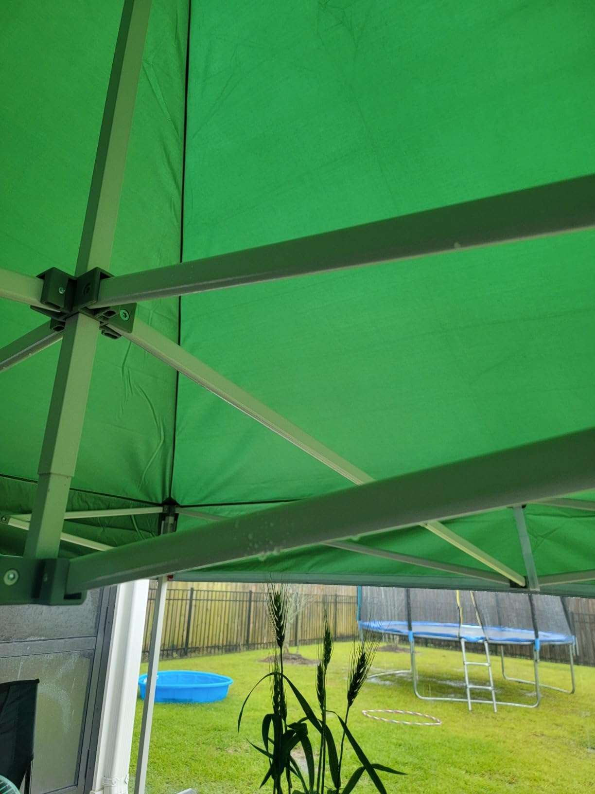 Eurmax USA 10x10ft Pop Up Canopy,Commercial Instant Tent for Outdoor Events,Patented No-Tip Rolling Storage Bag with 4 Sandbags,UV & Water Resistant,Heavy Duty Portable Shelter Gazebo,White customer photo 2