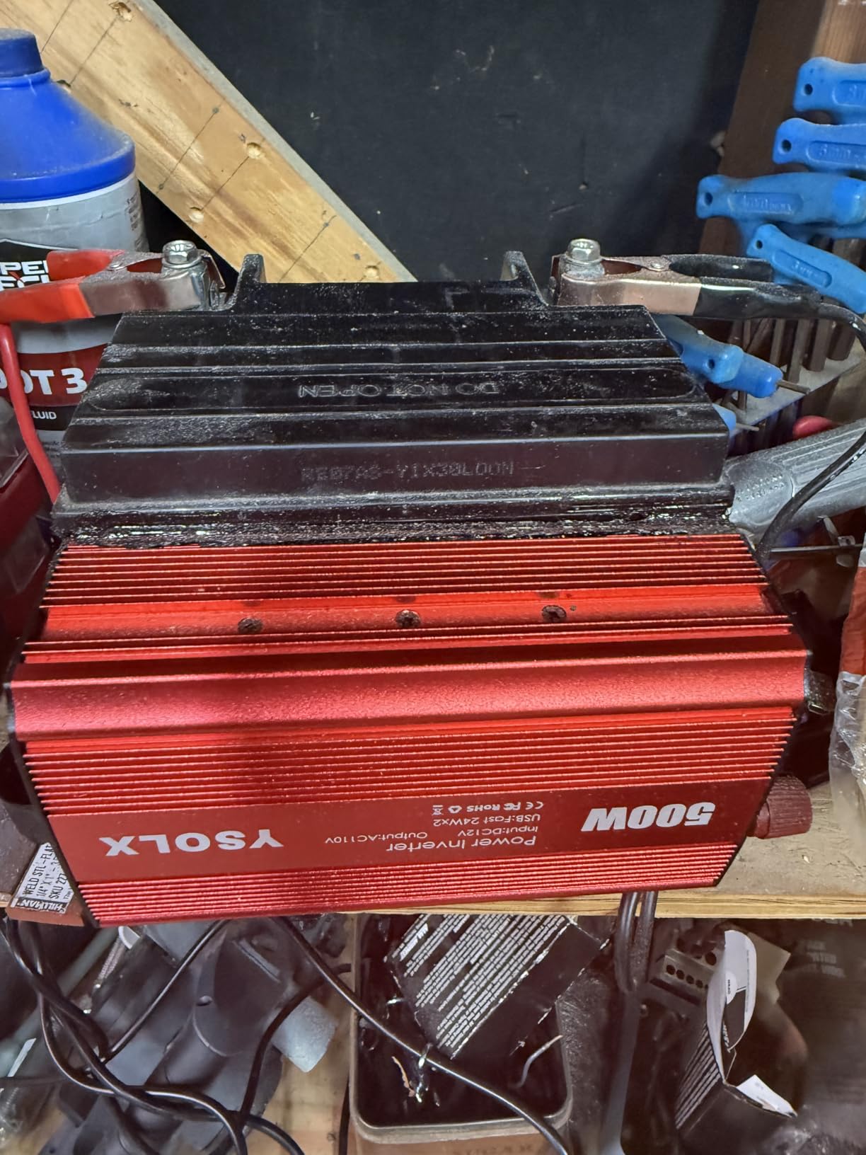 YSOLX 500W Power Inverter 12V to 110V for Vehicles customer photo 1