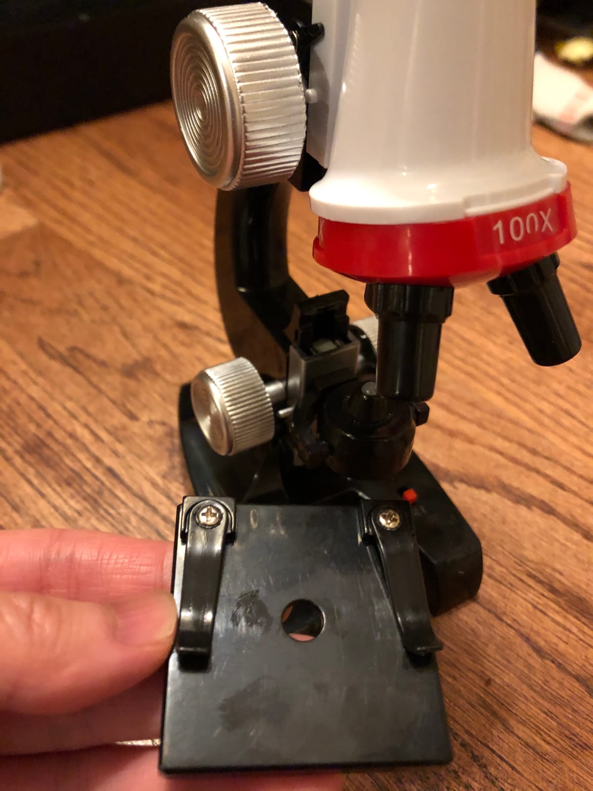 Little World Kids Microscope with LED Light - 100X/400X/1200X Magnification customer photo 1