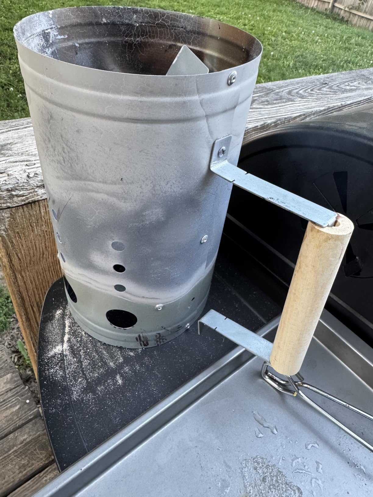 homenote Charcoal Chimney Starter Kit with Blower and Fire Cubes(11.5x7) customer photo 1