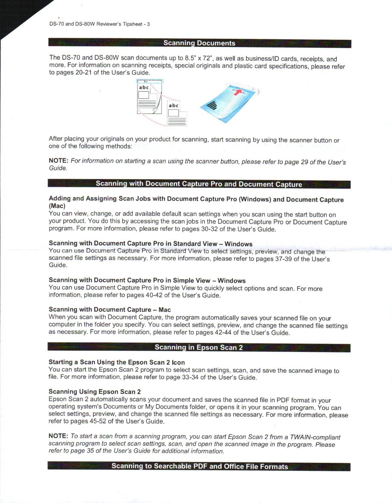 Epson DS-70 Portable Document Scanner Mobile Single-Sheet Scanner customer photo 1