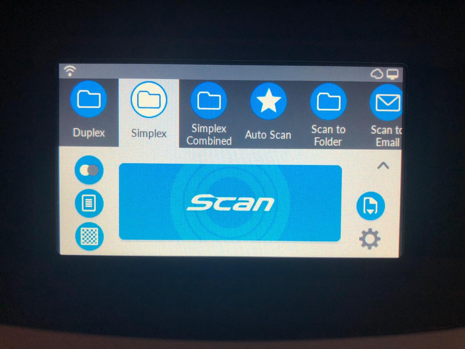 ScanSnap Fujitsu iX1500 Color Duplex Document Scanner with Touch Screen for Mac or PC, White (2018 Release) customer photo 2