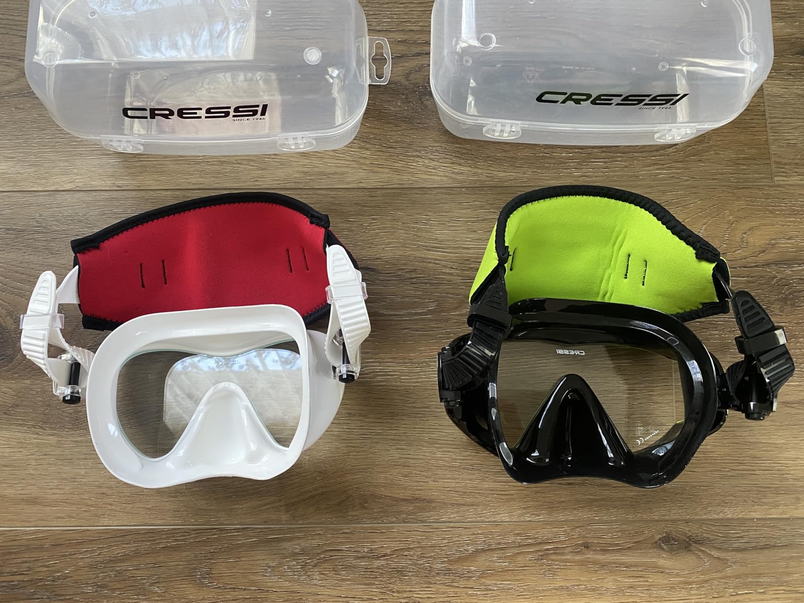 Cressi Large Wide View Mask for Scuba Diving & Snorkeling- Soft Silicone Skirt for Excellent Seal - Pano 3: Designed in Italy customer photo 1