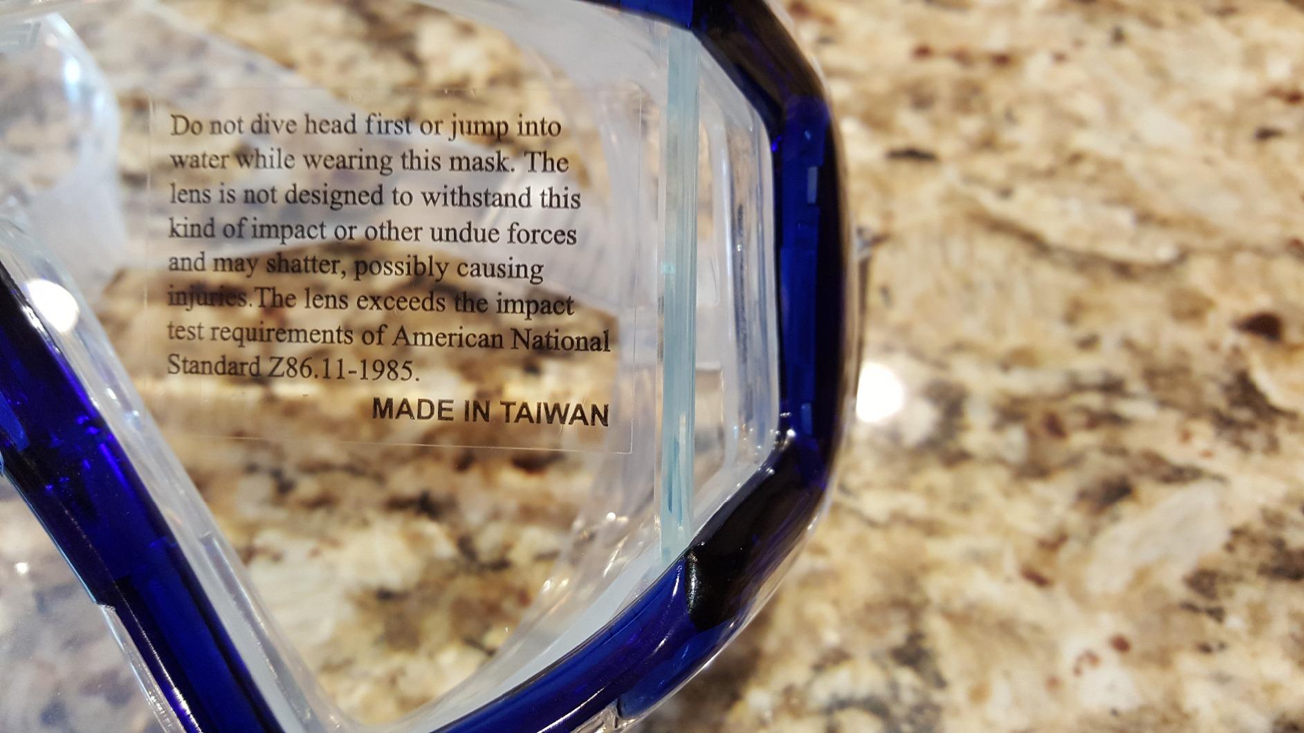 Cressi Large Wide View Mask for Scuba Diving & Snorkeling- Soft Silicone Skirt for Excellent Seal - Pano 3: Designed in Italy customer photo 2