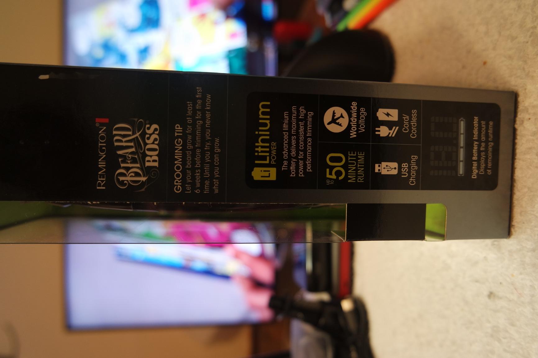 Remington MB4700 Smart Beard Trimmer with Memory Settings and Digital Touch Screen, Rechargeable for Cordless Use customer photo 1