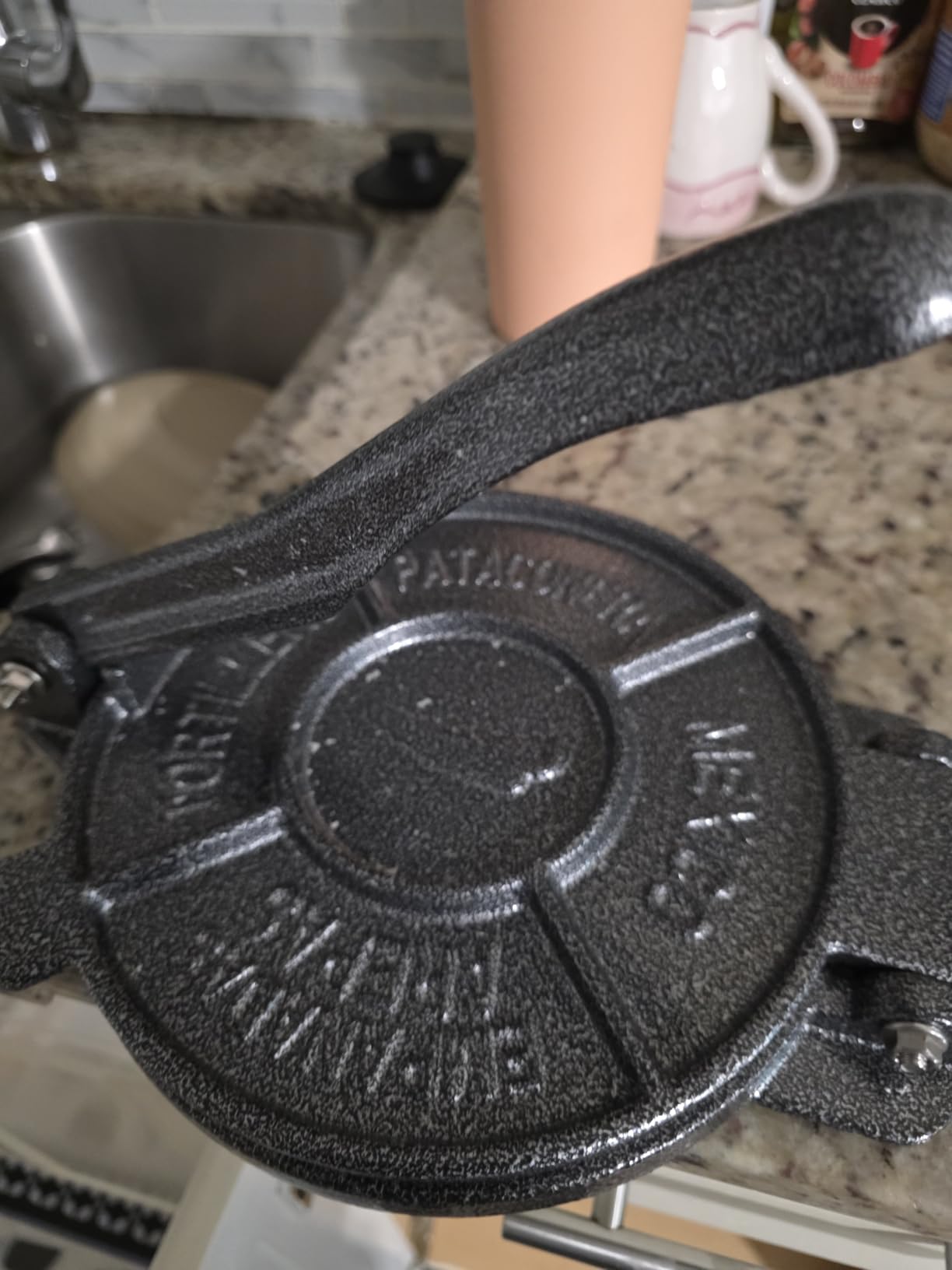ARC 8-Inch Cast Iron Tortilla Press with 100 Parchment Papers customer photo 1