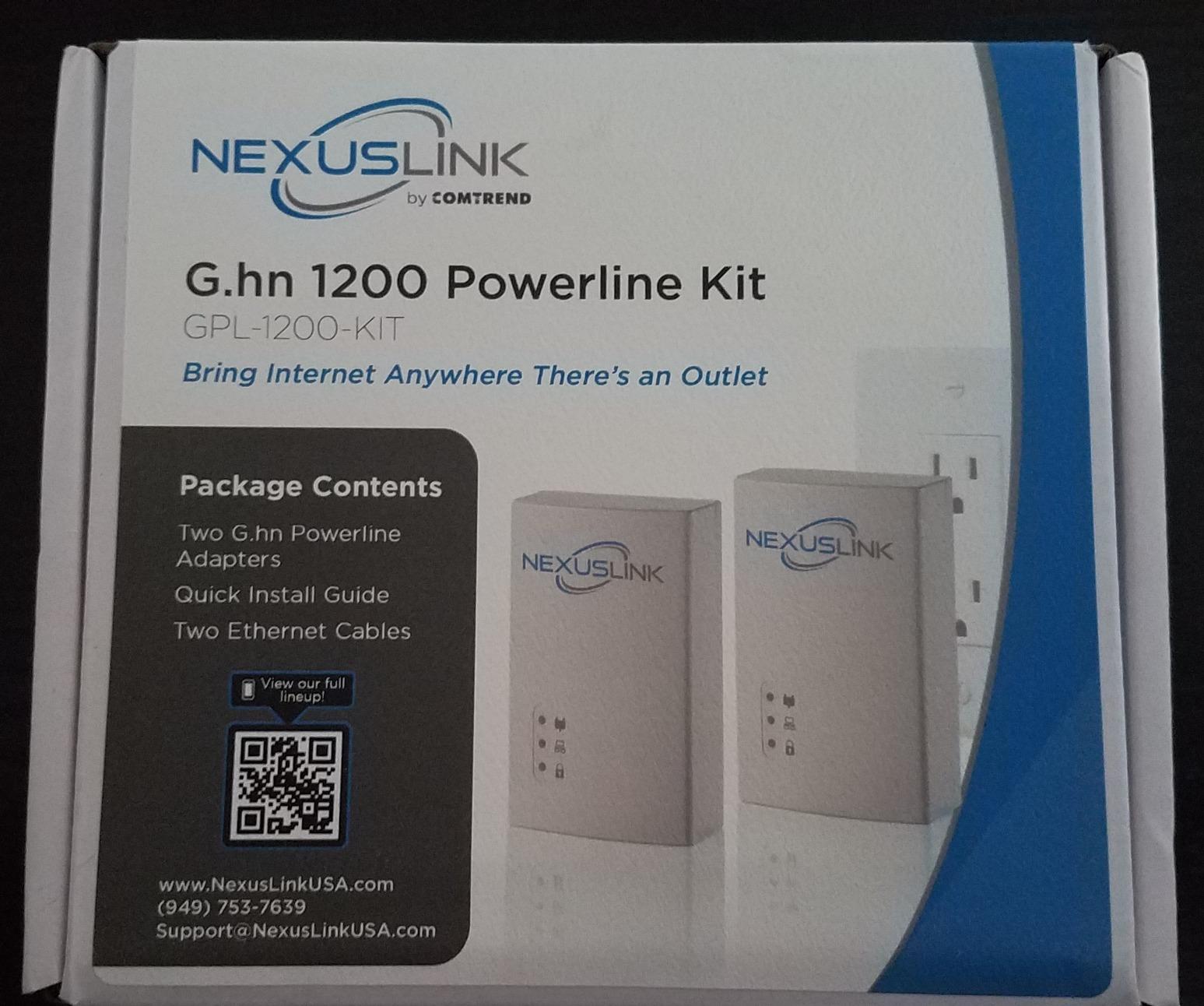 G.hn Powerline Ethernet Adapter Kit – Stable Ethernet Over Power for Gaming & Streaming, Home Network Expander, Wall Plug - 2 Units (GPL-1200-KIT) customer photo 1