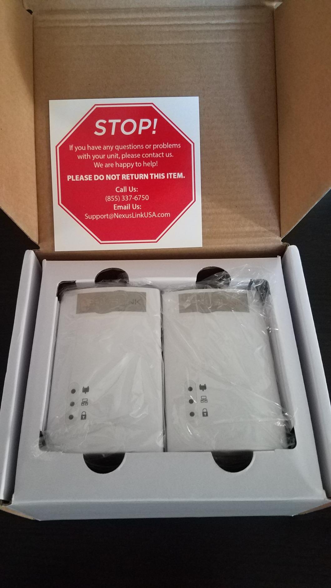 G.hn Powerline Ethernet Adapter Kit – Stable Ethernet Over Power for Gaming & Streaming, Home Network Expander, Wall Plug - 2 Units (GPL-1200-KIT) customer photo 2